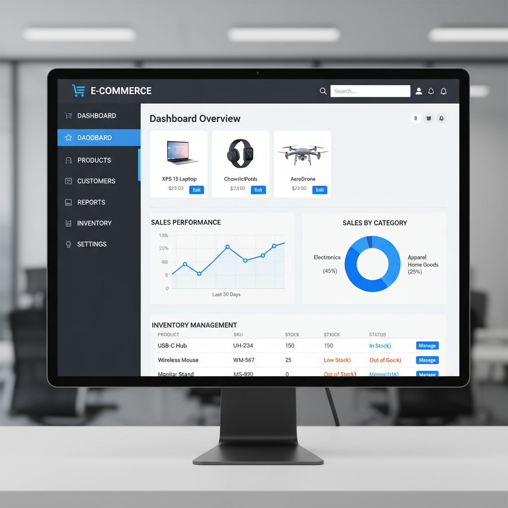 E-Commerce Platform Dashboard